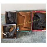 (4) Boxes of Boots - Size 7 (B)