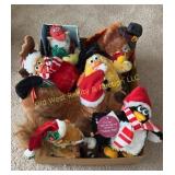 Box of Stuffed Animals (C)