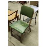 Green Chair & Typewriter Table
