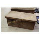 Antique Wood Box - 39" x 18" x 17"