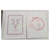 (2) Frontier County Fair Books