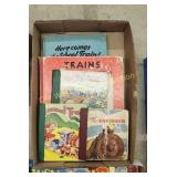 Flat of Childrens Books - Trains