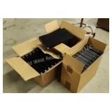 (3) Boxes of Binders