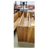 Church Pew - 94" x 16" x 35.5" (#7)