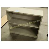 Metal Bookcase - 34.5" x 15" x 29"