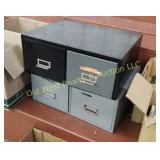 (2) Metal File Boxes