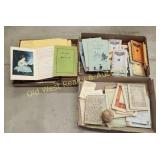 (3) Boxes of Books & Miscellaneous