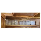 Top Shelf of Glasses & Dishes (K)