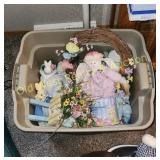 Tub of Easter Items (LR)