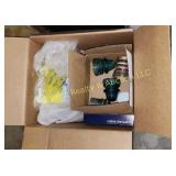Box of Glassware & Insulators (G)