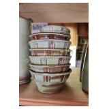 (14) Frankoma Bowls (K)