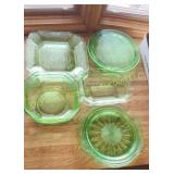 Assorted Green Depression