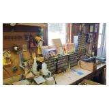 Everything on Bench & Wall - South Side (G)