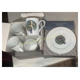 (2) Avon Christmas Cups & Plates Sets of Four