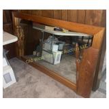 Large Cowboy & Indian Mirror - 6ï¿½ x 38.5ï¿½