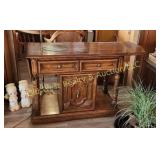 Serving Cart w/Drop Down Ends
