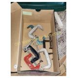 Box of C-Clamps (G)