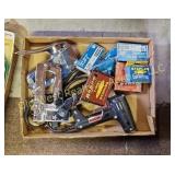 Box of Staplers & Staples (G)
