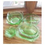 Assorted Green Depression