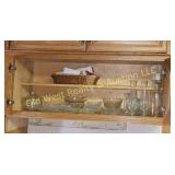 Cupboard of Glassware (K)