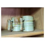 (3) Frankoma Coffee Cups