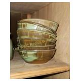 (6) Frankoma Bowls (K)