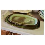 (3) Frankoma Platters (K)