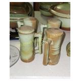 (2) Sets Frankoma Salt & Pepper Shakers