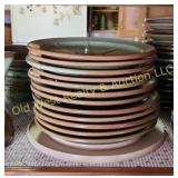 (12) Frankoma Dessert Plates (K)