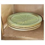 (13) Frankoma Dinner Plates (DR)