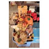 Tub FULL of Fall Decorations (DR)