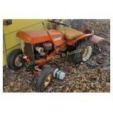 Vintage Mark Squire Garden Tractor & Tiller