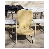 Metal Lawn Chair (O)