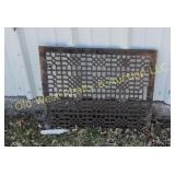 Cast Iron Floor Grate (O)