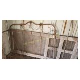 Screen Door & Iron Head Board (LS)