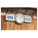 Miller Lite Clock (BS)