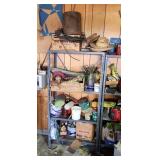 Metal Shelving & Contents - Left One (BG)