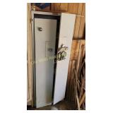 Metal Cabinet & Contents - Door is Broke (BG)