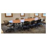 Six Piece Conference Table Only - No Chairs