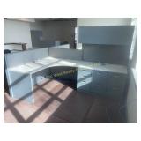 Two Desk Combo (#4) - 125.5" x 100.5" x 28.5"H