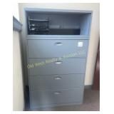 Metal File Cabinet (#3) - 42" x 18" x 69"