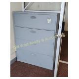 Metal File Cabinet (#6) - 42" x 18" x 53"