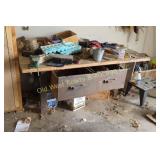 Bench w/vise & Contents (G)