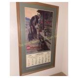 "Remington" 1903 Framed Calendar
