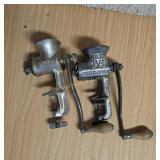 (2) Meat Grinders (BS)