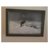 Antique Wolf Print (BS)