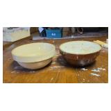 (2) Crock Bowls (BS)