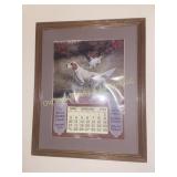 "Peters" 1909 Framed Calendar