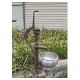 Pitcher Pump & Creamer