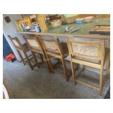 (5) Bar Stools/Chairs - Different Styles